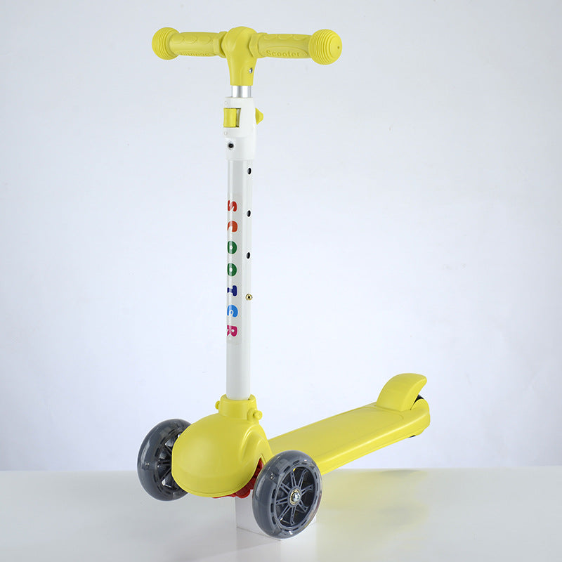 Sturdy Three-Wheeled Kick Scooter Bowlift