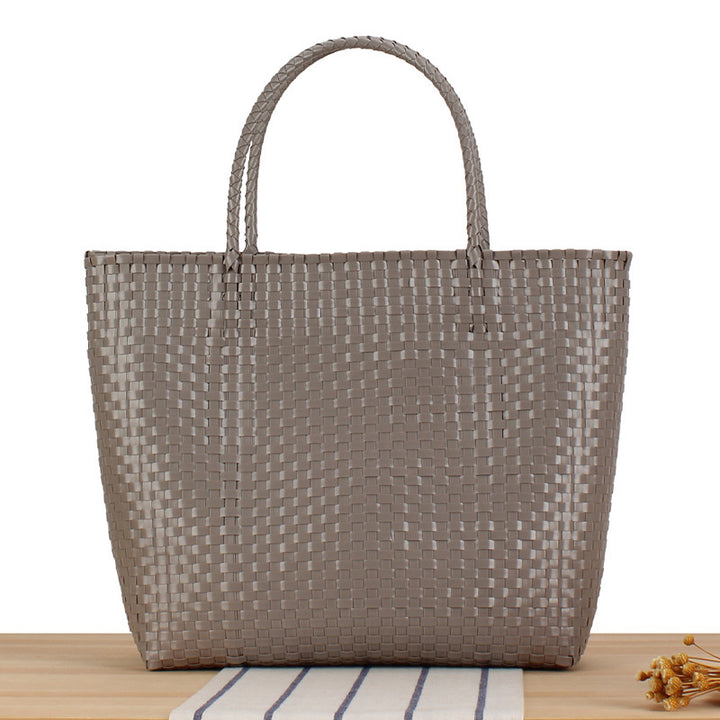 Stylish Beach Bag Made of High-Quality Woven Material Bowlift