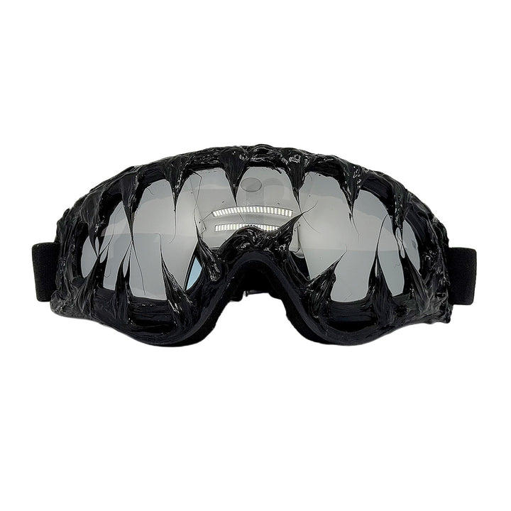 Ladies sporty ski goggles with innovative and aggressive design Bowlift
