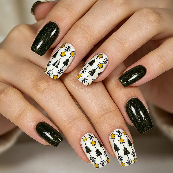 Festive Holiday Nail Art Set Bowlift