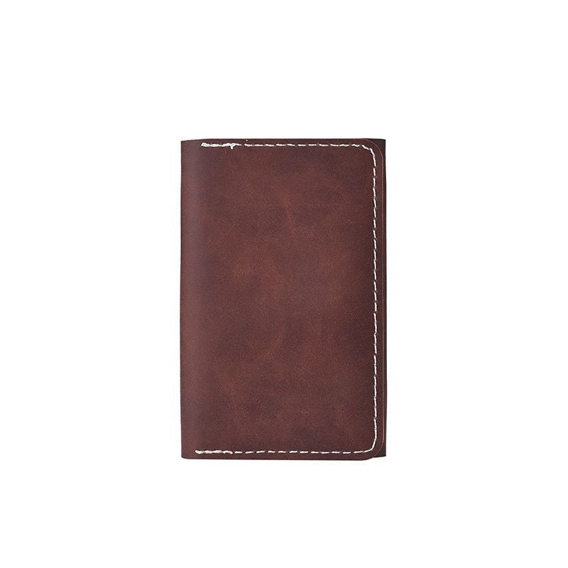 Premium Leather Minimalist Passport Holder Bowlift