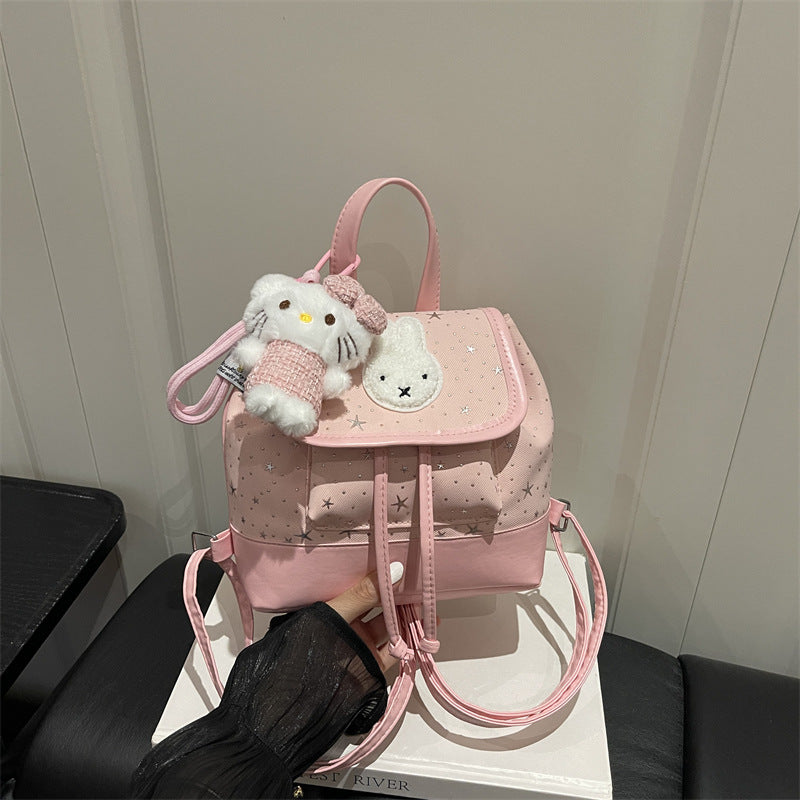 Cute Bunny-Themed Mini Backpack