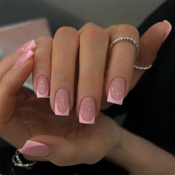 Glossy Press-On Nail Tips Bowlift