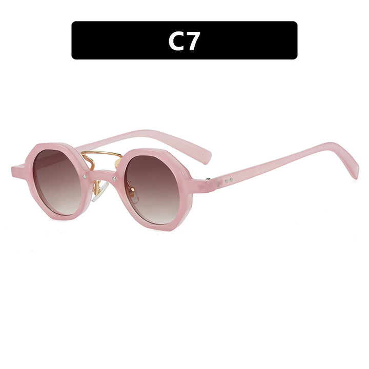 Women stylish sunglasses in unique octagonal design Bowlift