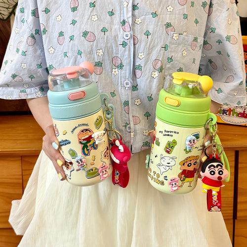 Women's children's drinking bottle with creative animal design Bowlift