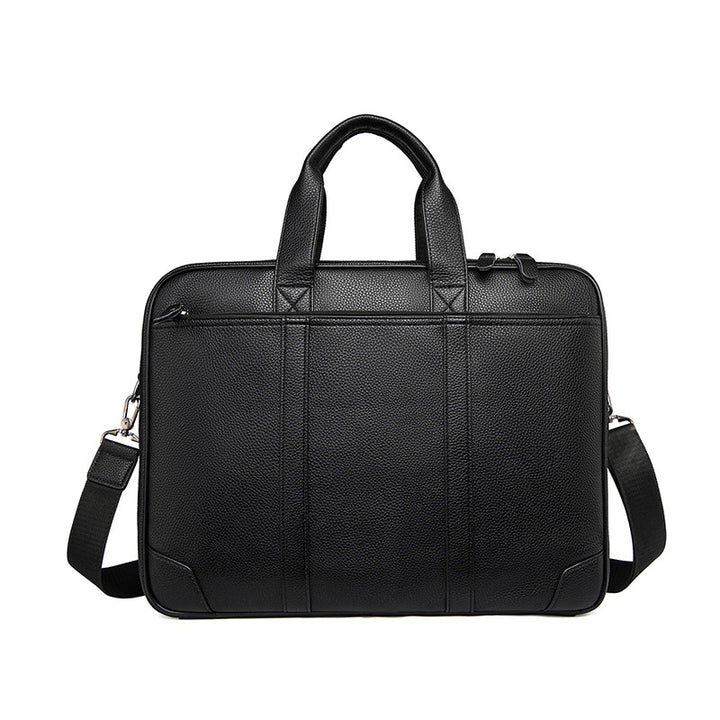 Professional Leather Briefcase Bowlift