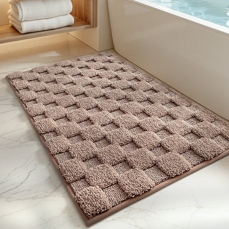 Textured Non-Slip Luxury Bath Mat Bowlift