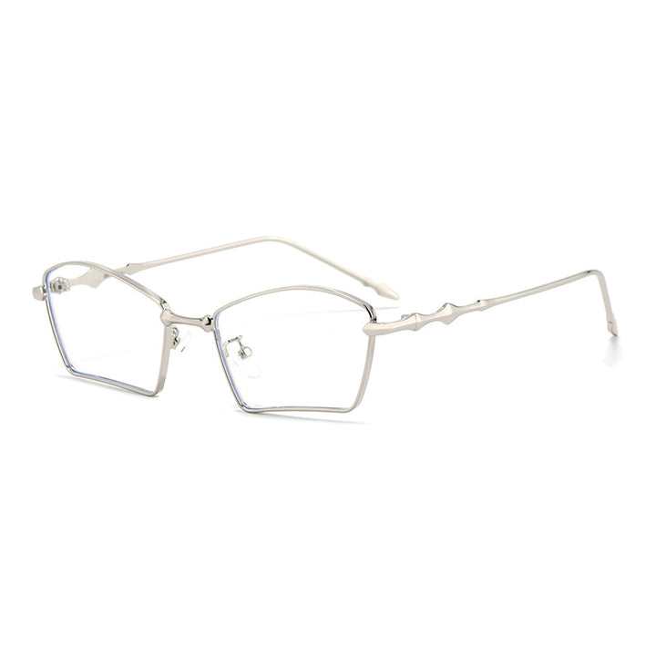 Ladies trendy sunglasses with geometric frame and gradient lenses Bowlift