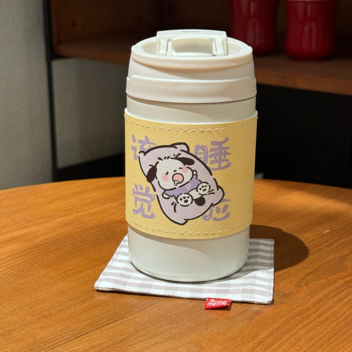 Women's Insulated Thermo Mug with Cute Animal Design Bowlift