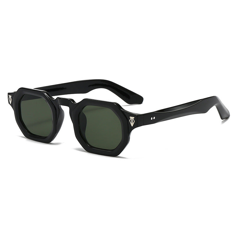 Modern Octagonal Frame Sunglasses Bowlift