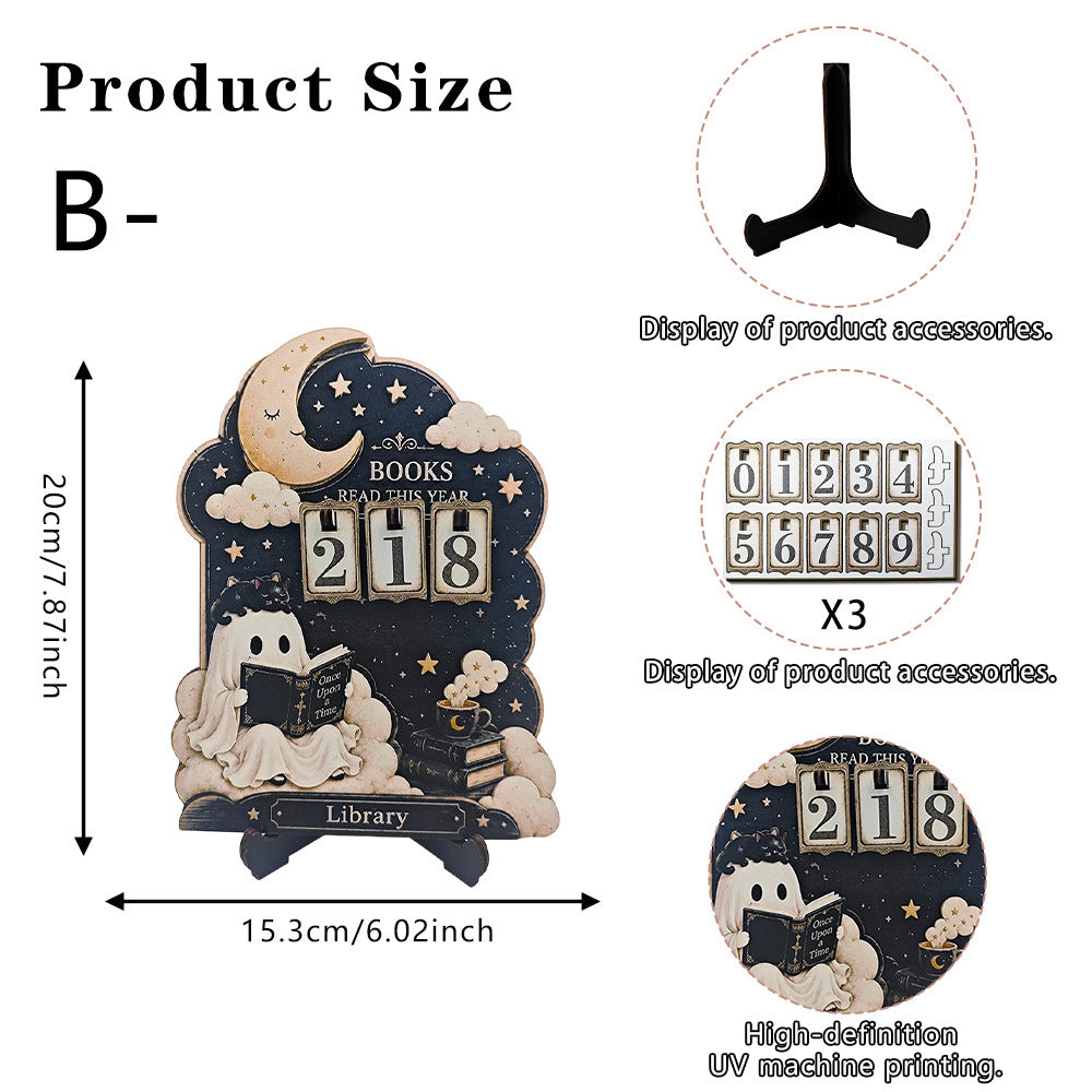 Decorative book counter Bowlift