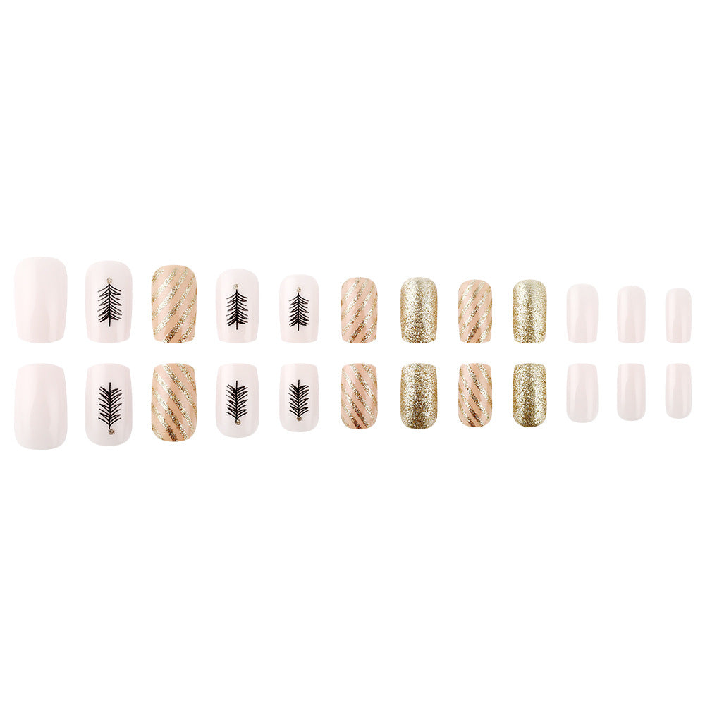 Festive Nail Art Design Bowlift