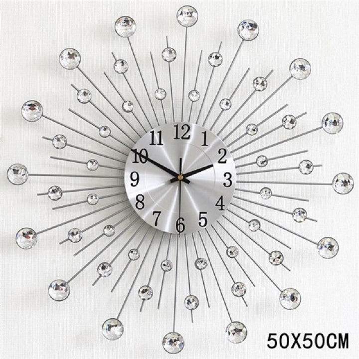 Decorative Sunburst Wall Clock Bowlift