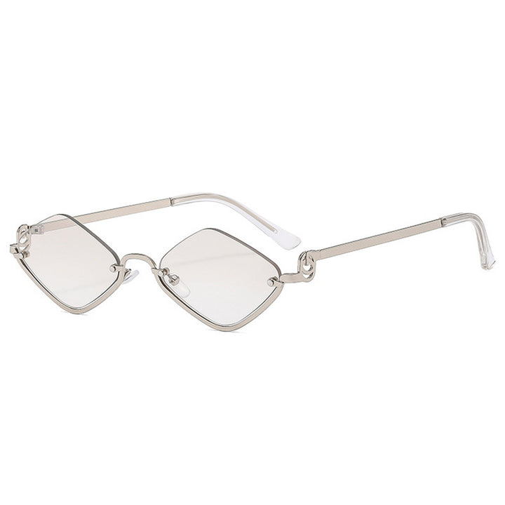 Women's trendy square sunglasses with delicate metal frame Bowlift