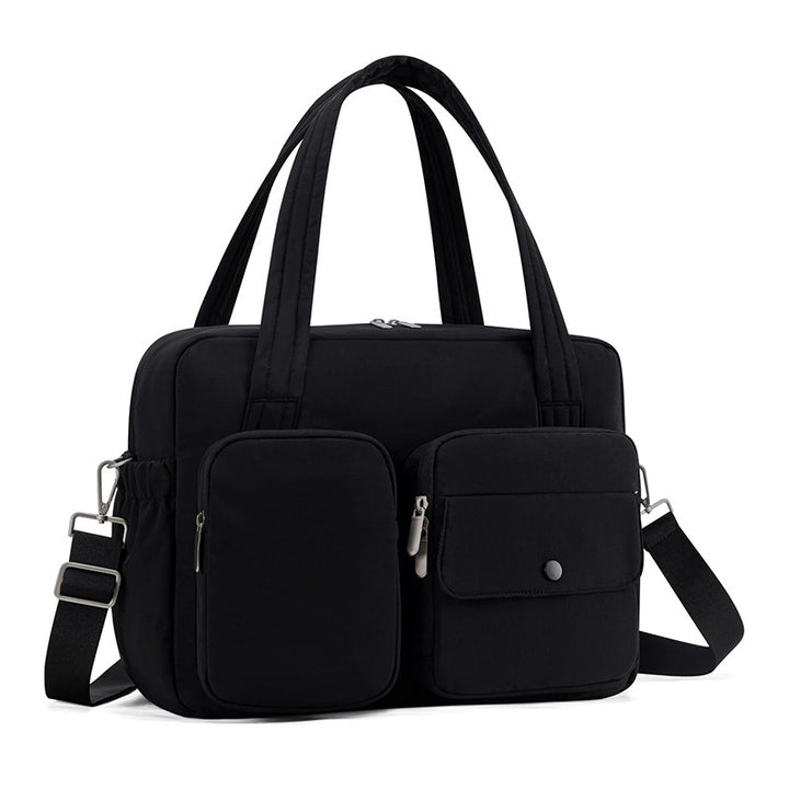 Multifunctional everyday bag with external compartments Bowlift