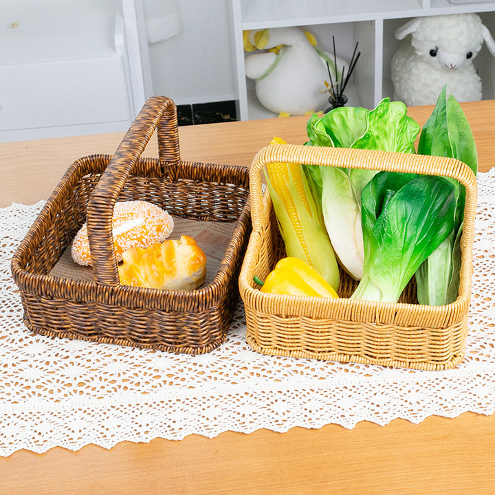 Handcrafted Natural Fiber Storage Basket Bowlift