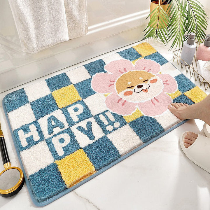 Fun Polar Bear Bath Mat Bowlift