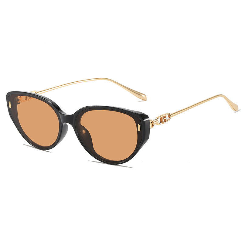 Glamorous Retro Cat Eye Sunglasses Bowlift