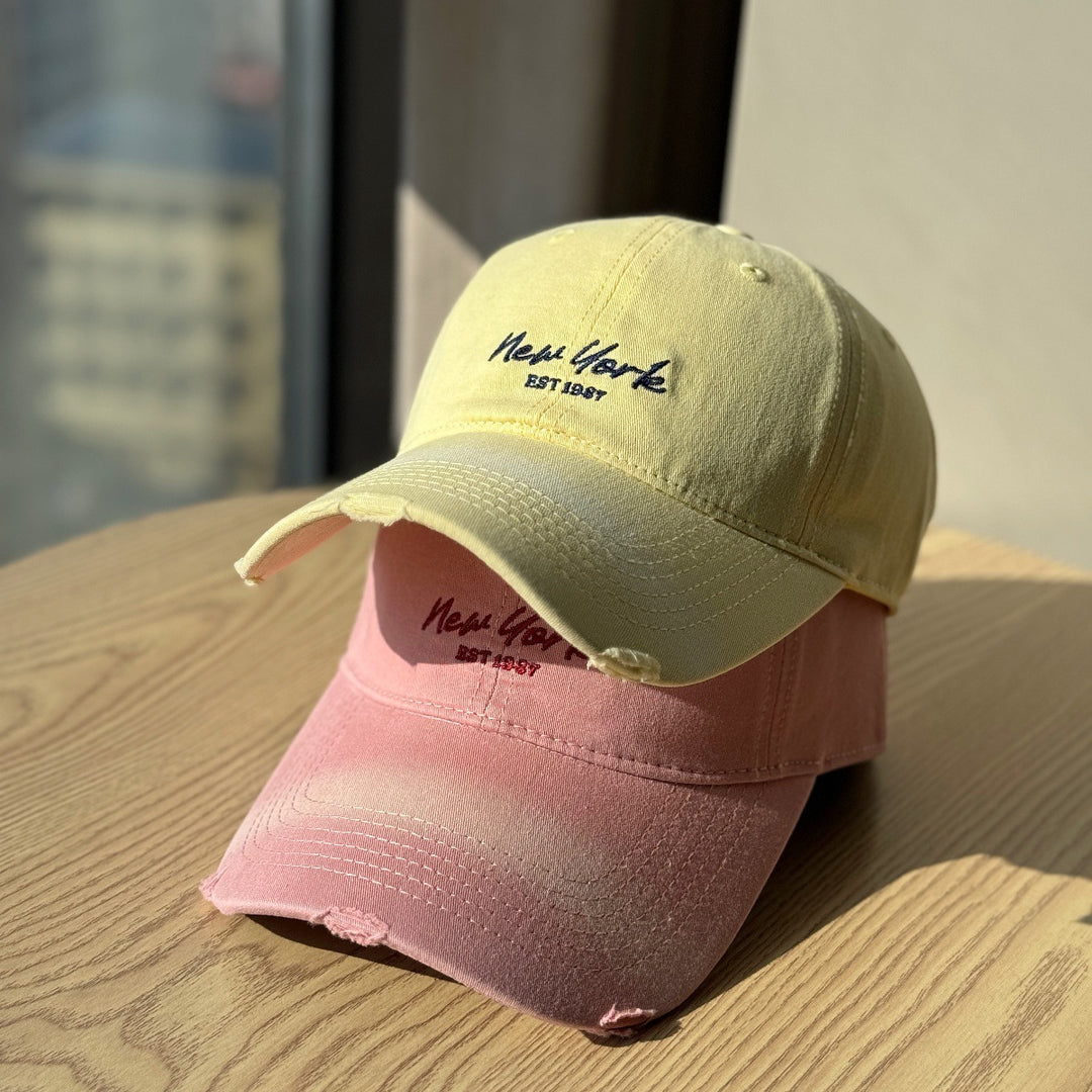 Men's Embroidered Baseball Cap Bowlift
