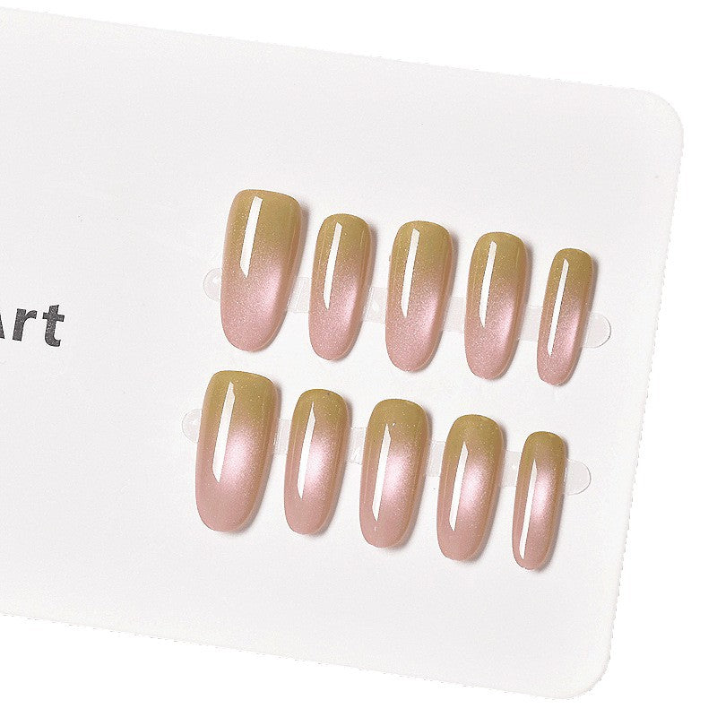 Glamorous Ombre Press-On Nail Extensions Bowlift