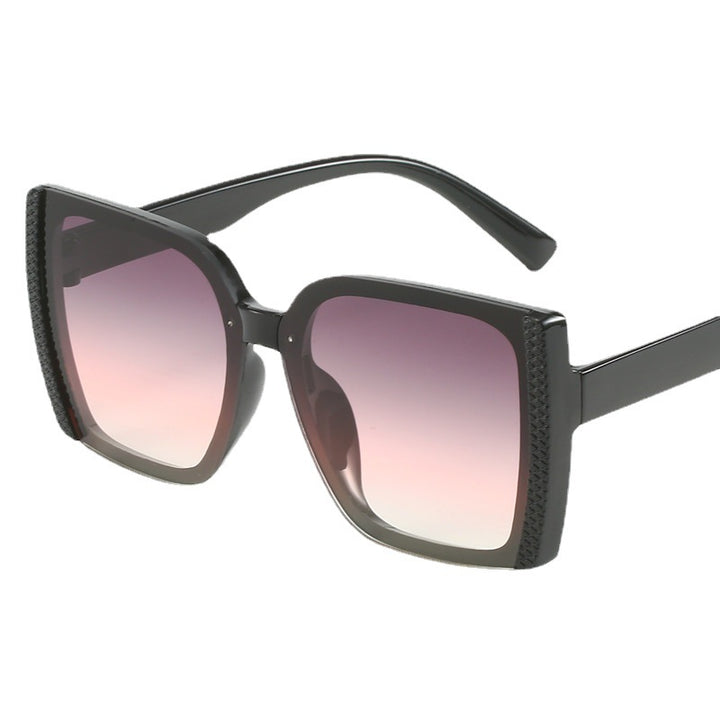 Women oversized designer sunglasses in modern woven design Bowlift