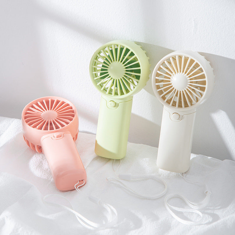 Unisex Portable Mini Fan with Powerful Battery and USB Charging Function Bowlift