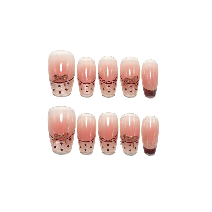 Artificial Nails in Elegant Minimalist Design Bowlift