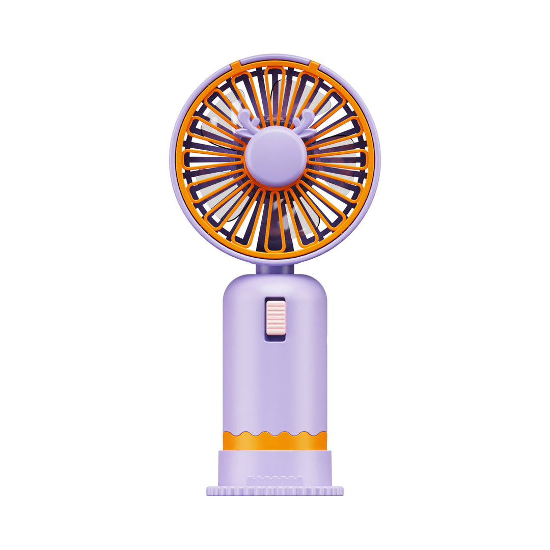 Unisex Portable Mini Fan with Ergonomic Design and USB Connection Bowlift