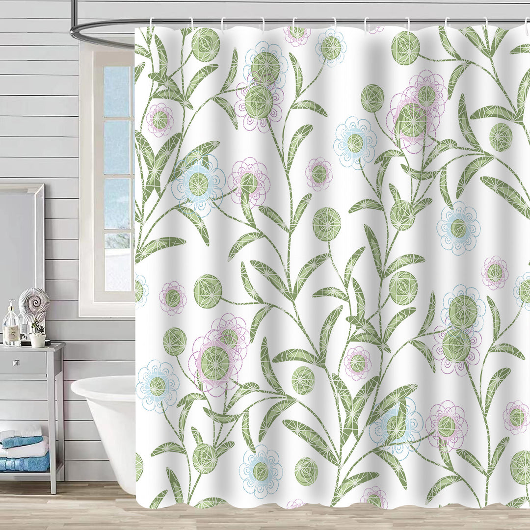 Botanical Garden Shower Curtain Bowlift