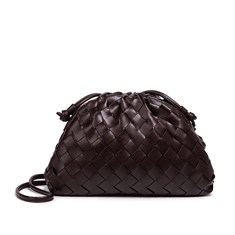 Textured Woven Handheld Clutch Bowlift