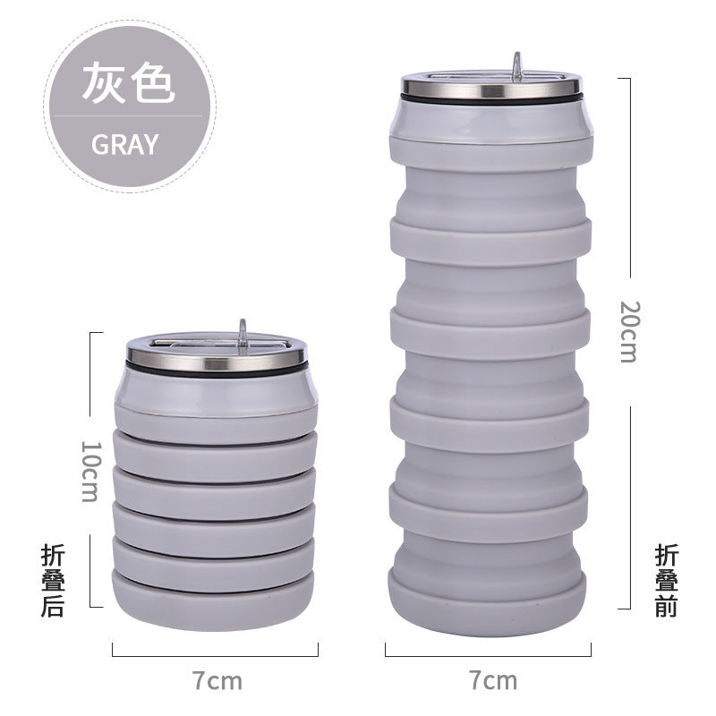 Women Multifunctional Silicone Water Bottle Bowlift