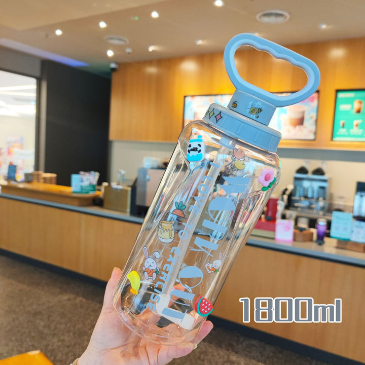 Ladies Creative Motivational Water Bottle Bowlift