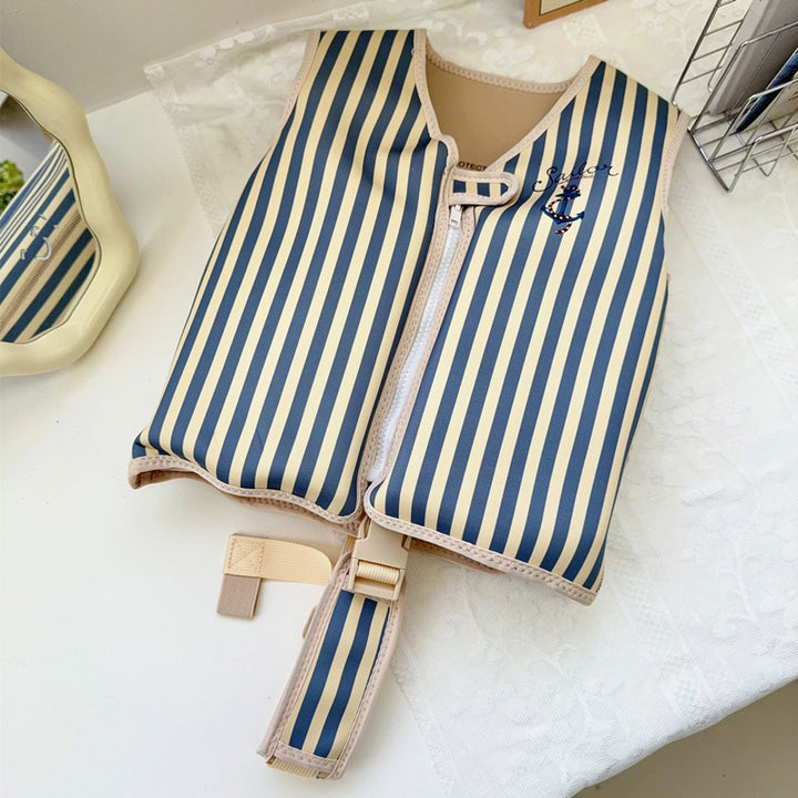 Striped Swim Safety Vest Bowlift