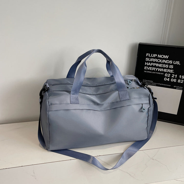 Water-Resistant Multi-Pocket Weekend Duffel Bag Bowlift