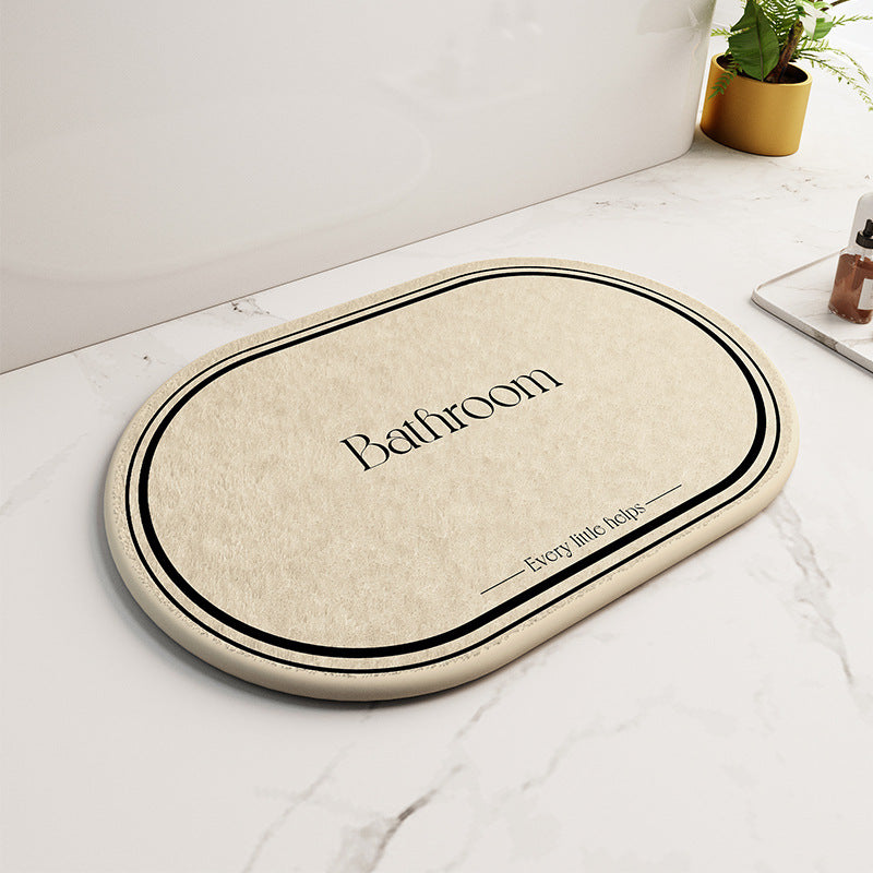 Soft Cotton Bathroom Mat Bowlift