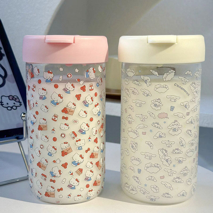 Ladies insulated drinking bottle with playful animal motif Bowlift