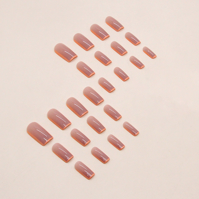 Artificial nail tips with glamorous design and neon accents Bowlift