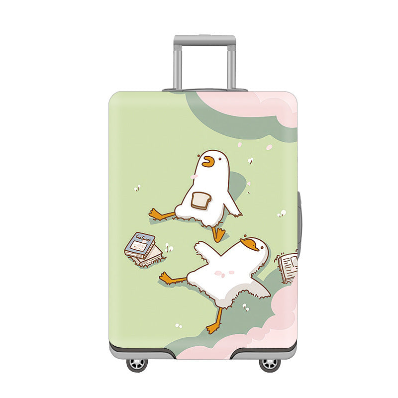 Cartoon Cat Design Hard Shell Luggage Bowlift