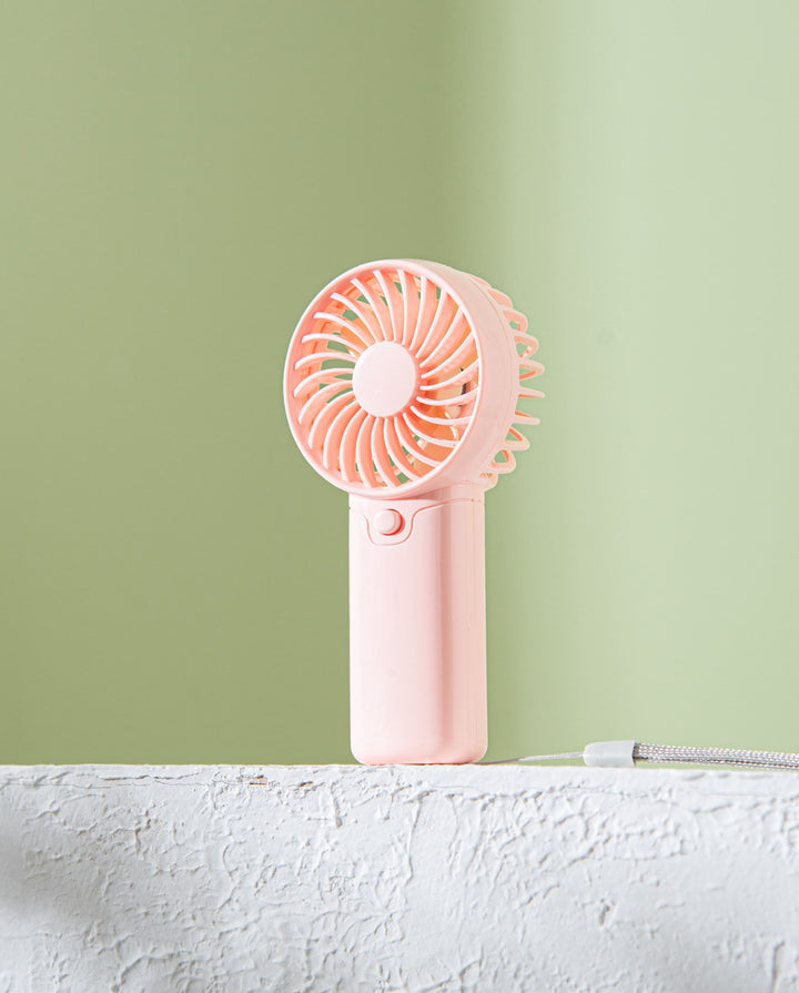 Women Portable Hand Fan with USB Charging Function Bowlift