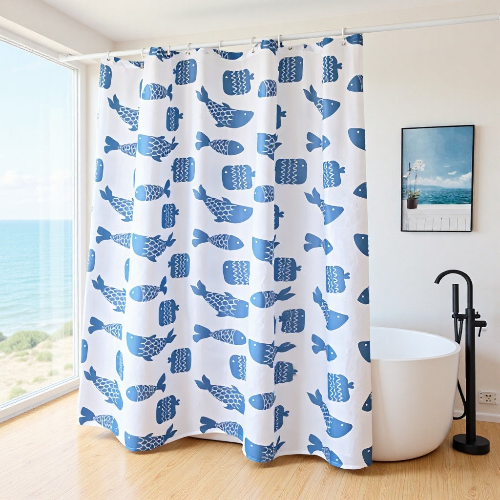 Shower Curtain Bowlift