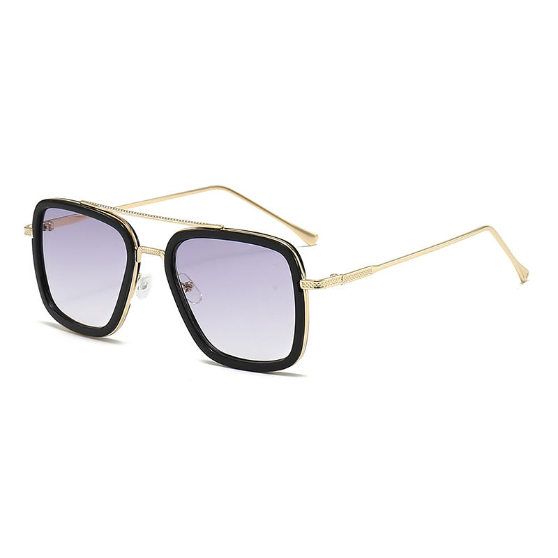 Women's stylish square sunglasses with metallic details Bowlift