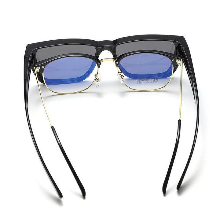 Women’s modern square sunglasses with sturdy frame Bowlift