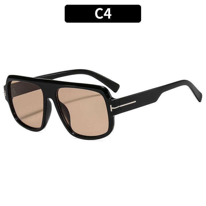 Oversized Rectangular Sunglasses