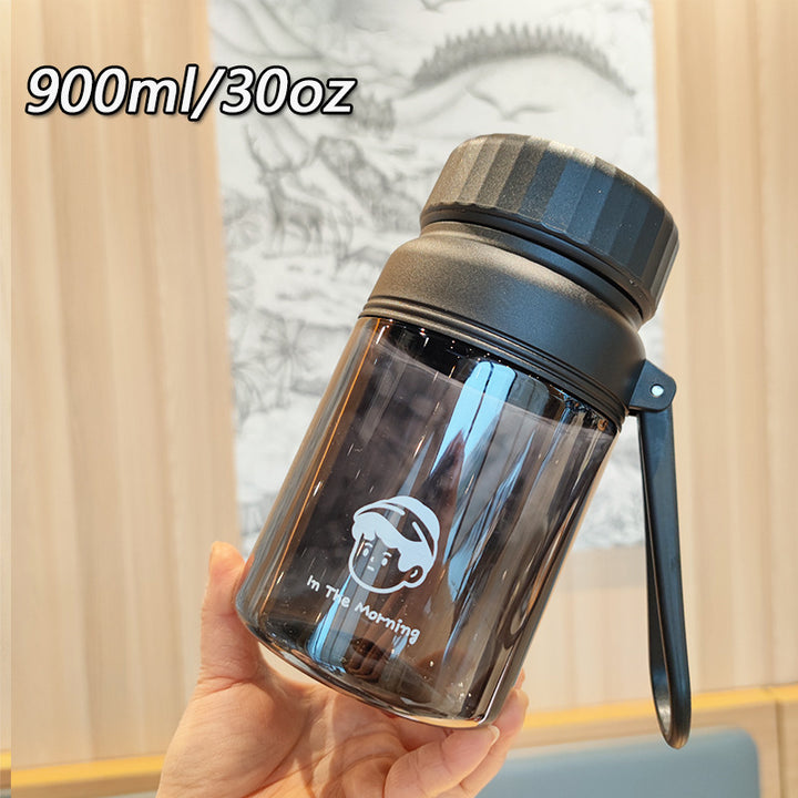 Women's creative water bottle with practical leak protection Bowlift