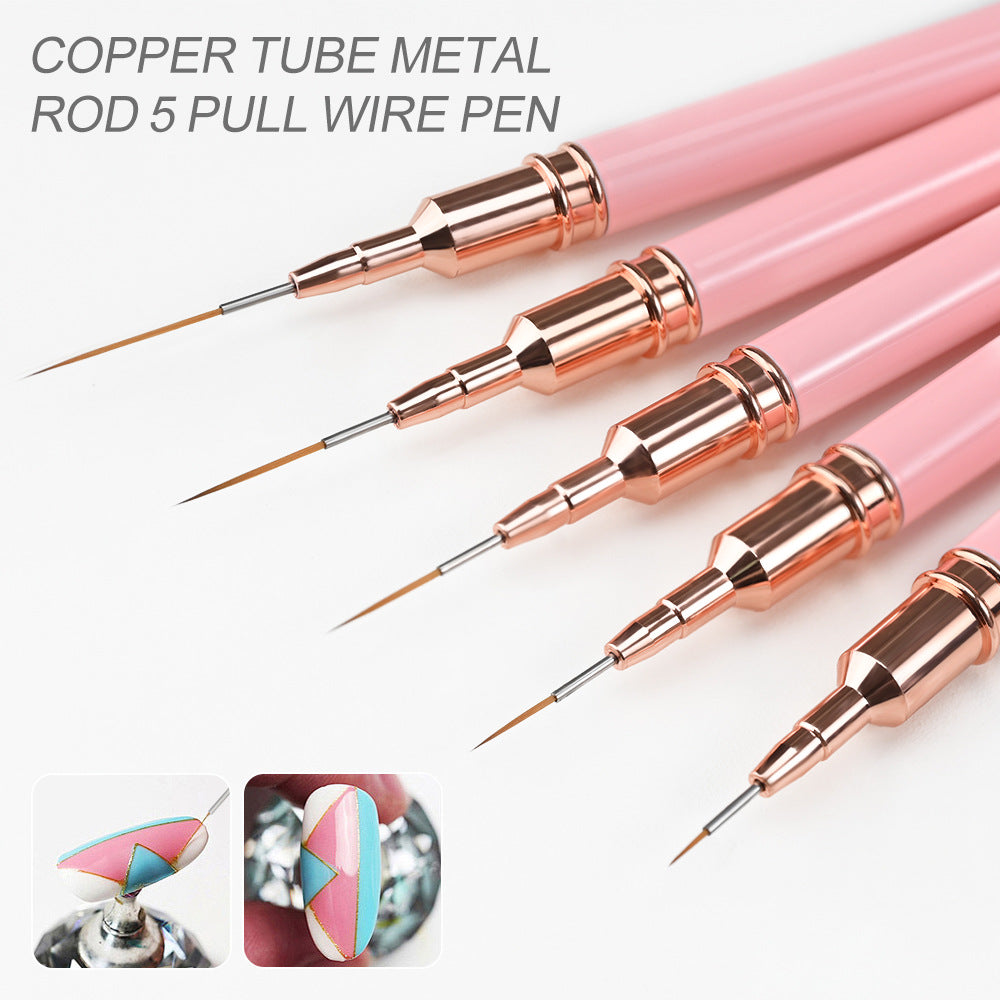 Precision Nail Art Detailing Brushes Set Bowlift