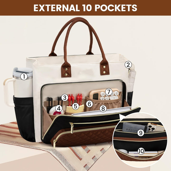 Multifunctional Organizer Handbag Bowlift