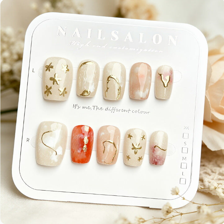 Exclusive Artificial Nails in Elegant Design Bowlift