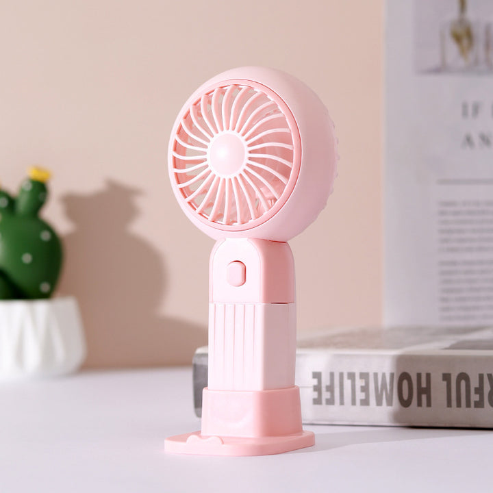 Unisex Portable USB Fan with Ergonomic Stand Bowlift
