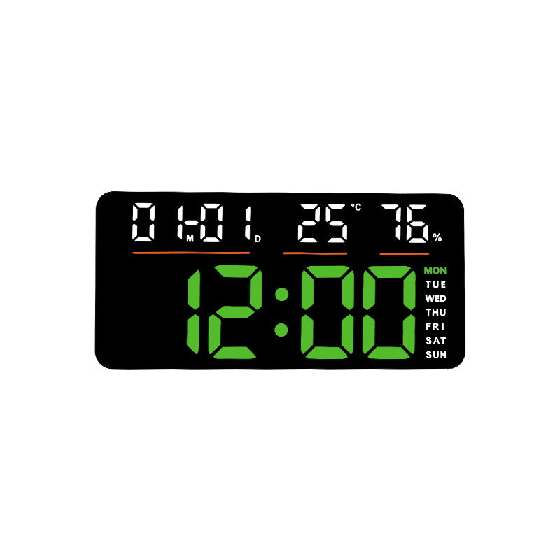 Digital Multifunction Alarm Clock with Temperature and Weather Display Bowlift