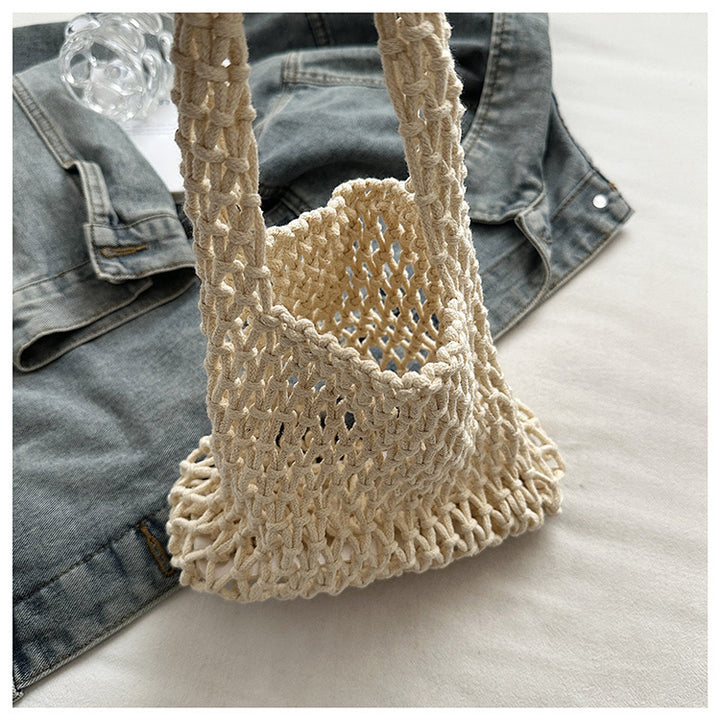Handcrafted Macrame Tote Bag Bowlift
